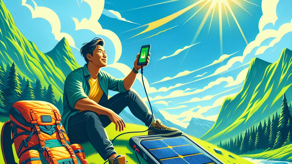 The Advantages Of Portable Solar Cell Phone Chargers For Outdoor Activities